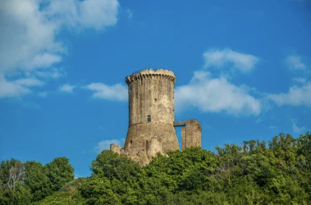 The tower of Velia, Ascea, Italy